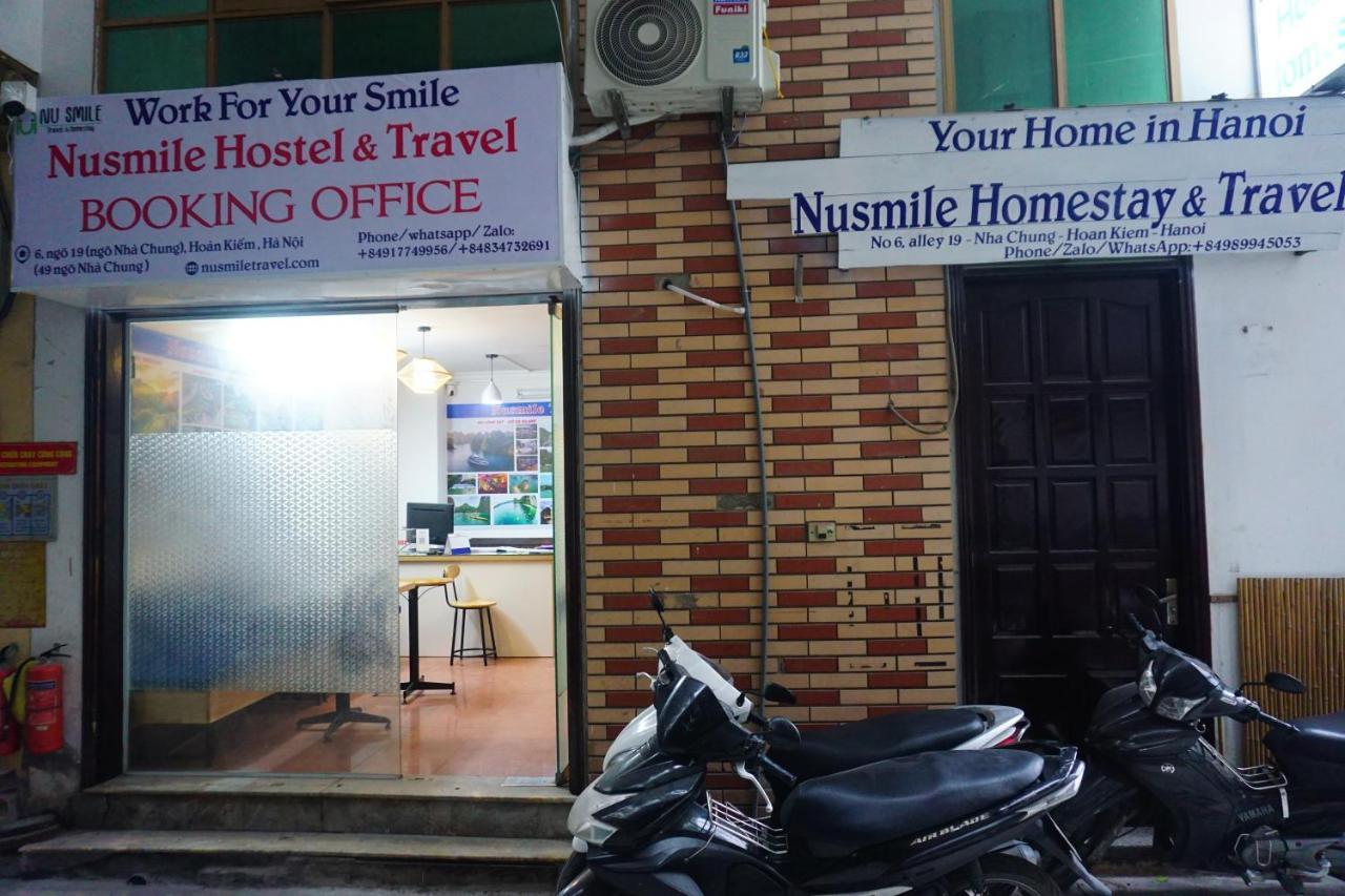 Nusmile'S Homestay & Travel Hanoj Exteriér fotografie